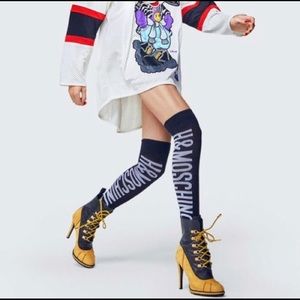 Moschino Knee High Socks